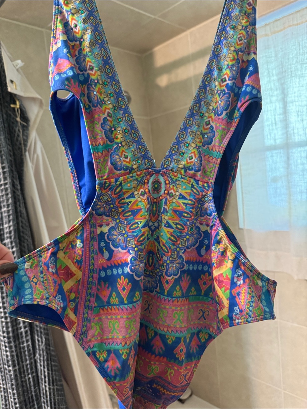 Camilla One-Piece Swimsuit in Multicolor - Picture 4 of 5